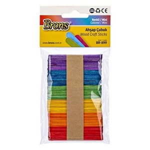 Brons Dil Çubuğu Renkli Mini BR-899