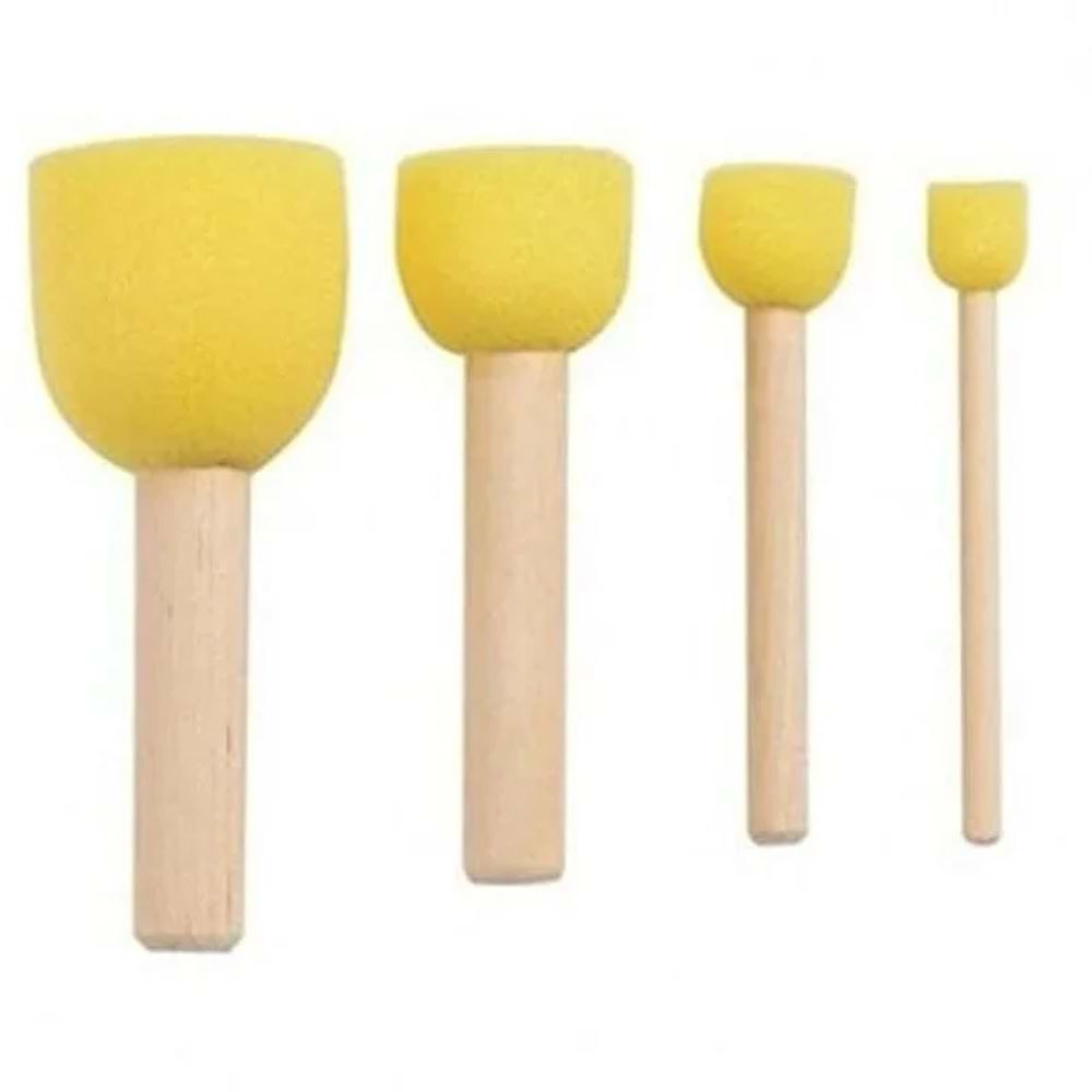 Brons Süngerli Tampon Yerli 4 LÜ BR-676