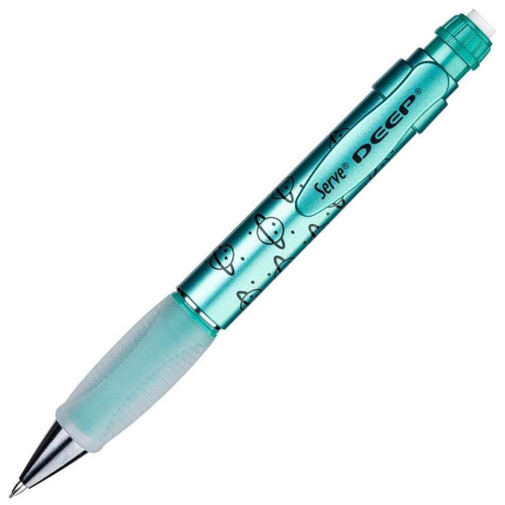 Serve Versatil Kalem Deep 0.7 MM Metalik Yesil Gezegen (1 Adet)