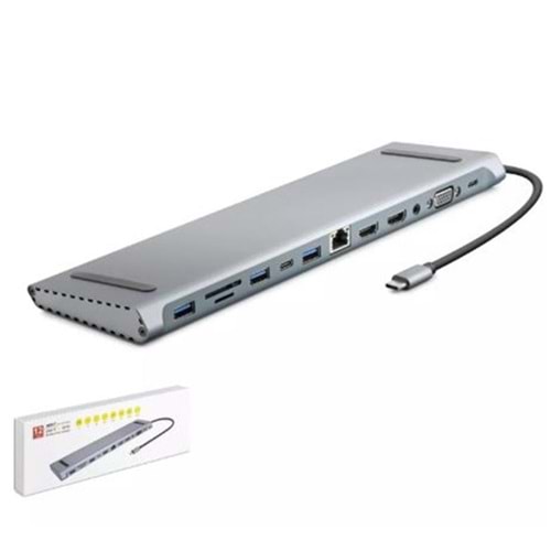 HADRON HDX7855 TYPE-C HDTV COMBO 2-TYPE-C + 2-HDMI
