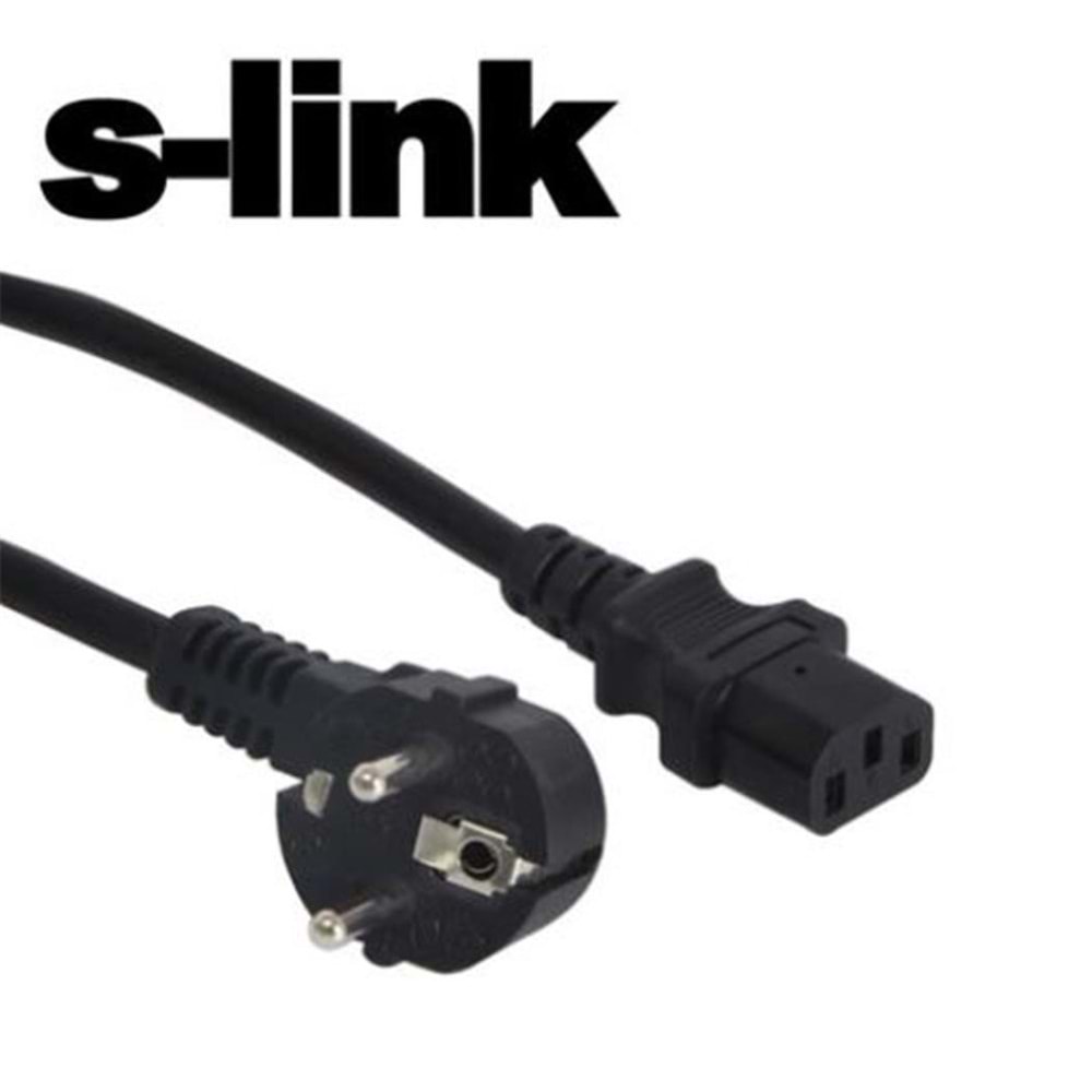 S-link SL-P418 1.8m 3 x 1.5mm Lüks Power Kablo