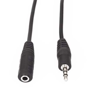 Vcom CV202-5.0 5.0Mt 3.5mm Stereo Uzatma Ses Kablosu