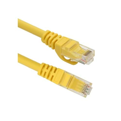 Vcom NP611B-Y-1.0 Cat6 1.0MT Sarı Utp Patch Kablo