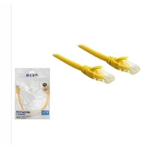 S-link SL-CAT6030YE 30cm Sarı Utp CAT6 Kablo