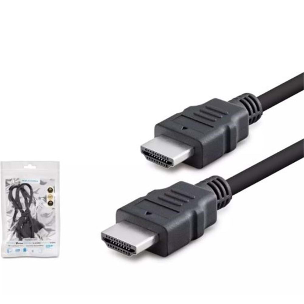 HADRON HDX2026 HDMI (M) TO HDMI (M) KABLO PVC 1.5M SİYAH
