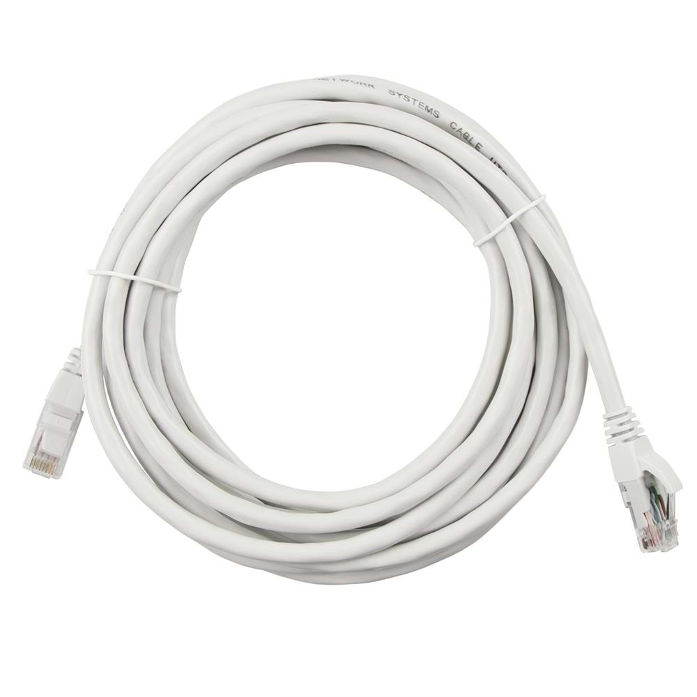 Vcom NP612B-0.5 Cat6 0.5MT Gri Utp Patch Kablo