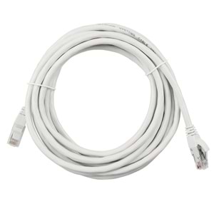 Vcom NP612B-0.5 Cat6 0.5MT Gri Utp Patch Kablo