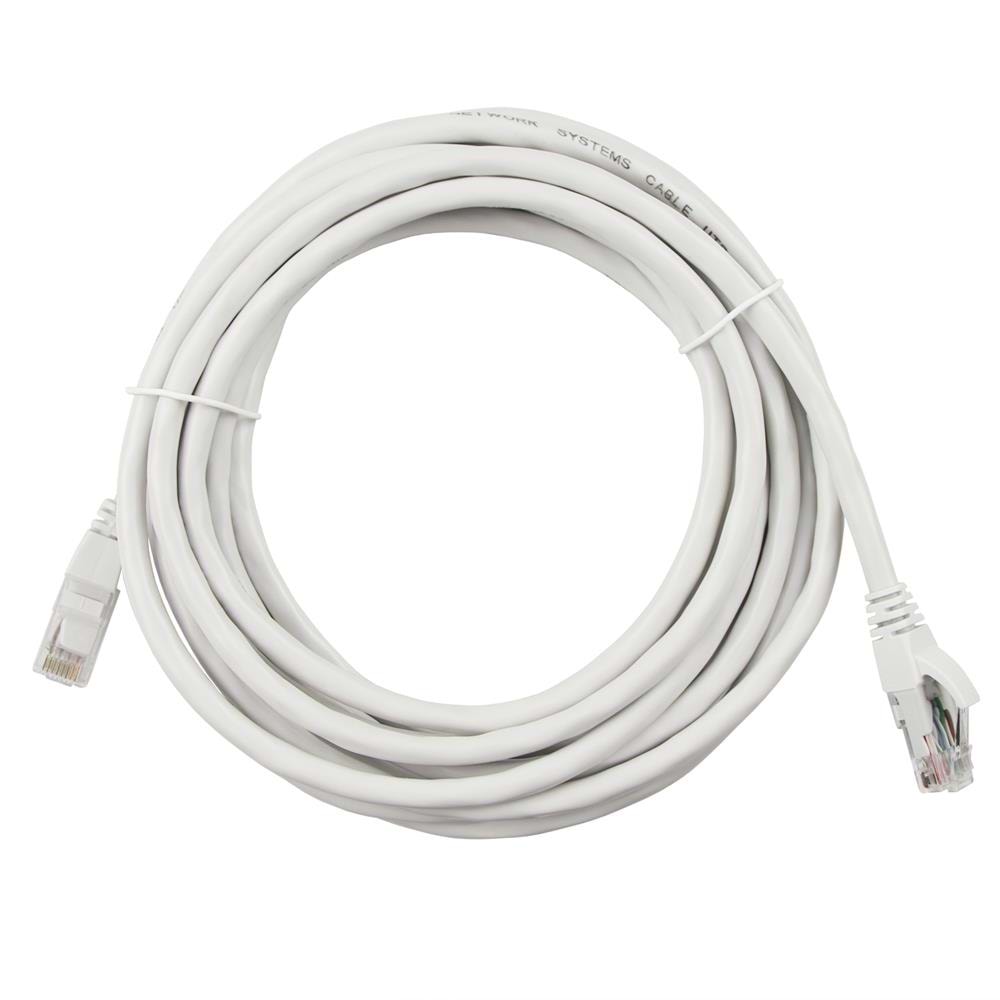Vcom NP612B-2.0 Cat6 2.0MT Gri Utp Patch Kablo