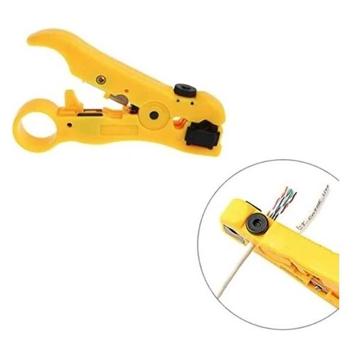 Seenergy SE-3867 RG6 Çok Fonksiyonlu Soyma Pensesi