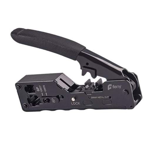 Feny FN-PEN12 RJ11-RJ12-RJ45-CAT5E-CAT6-CAT7 Network Kablo Sıkma Ve Soyma Pensesi
