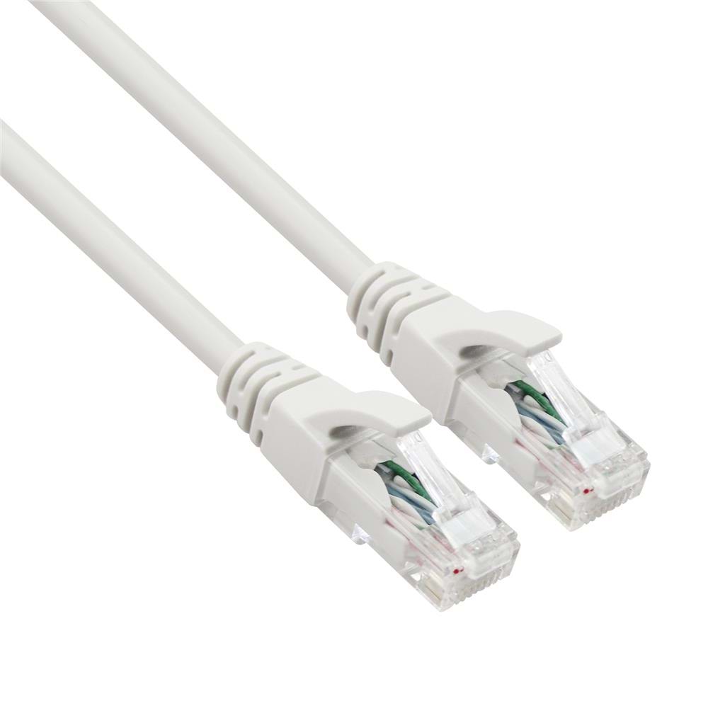 Vcom NP612B-25.0 Cat6 25.0MT Gri Utp Patch Kablo