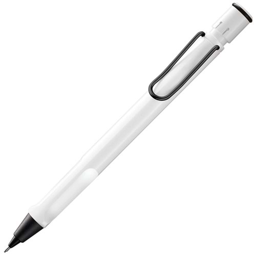 Lamy Safari Versatil Kalem Metal Siyah Klips 0.5 Beyaz S119B