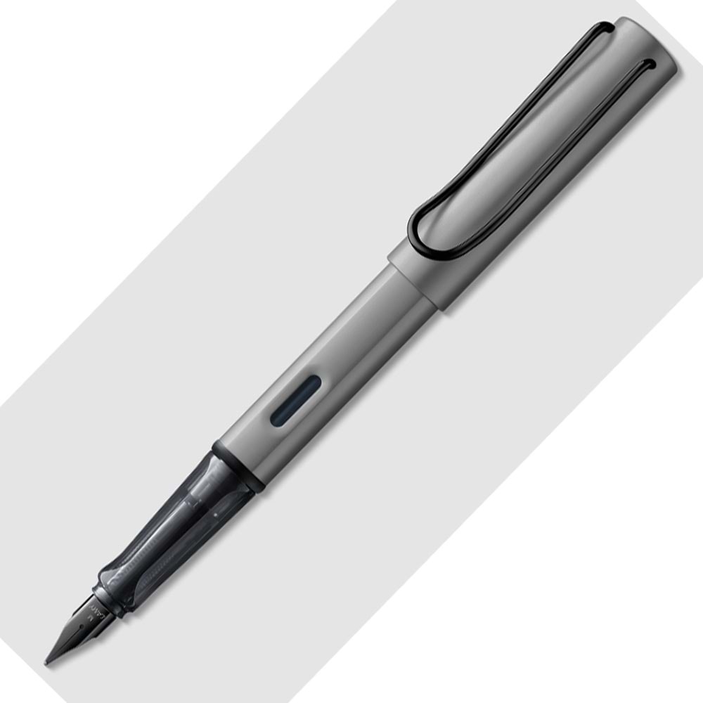 Lamy Al-star Dolma Kalem Alüminyum M Uç Grafit Metal Siyah Klips S26-M