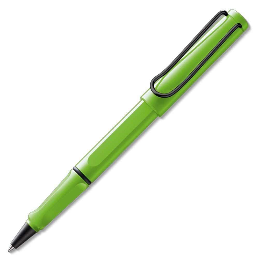 Lamy Safari Roller Kalem Metal Siyah Klips Yeşil S313EY