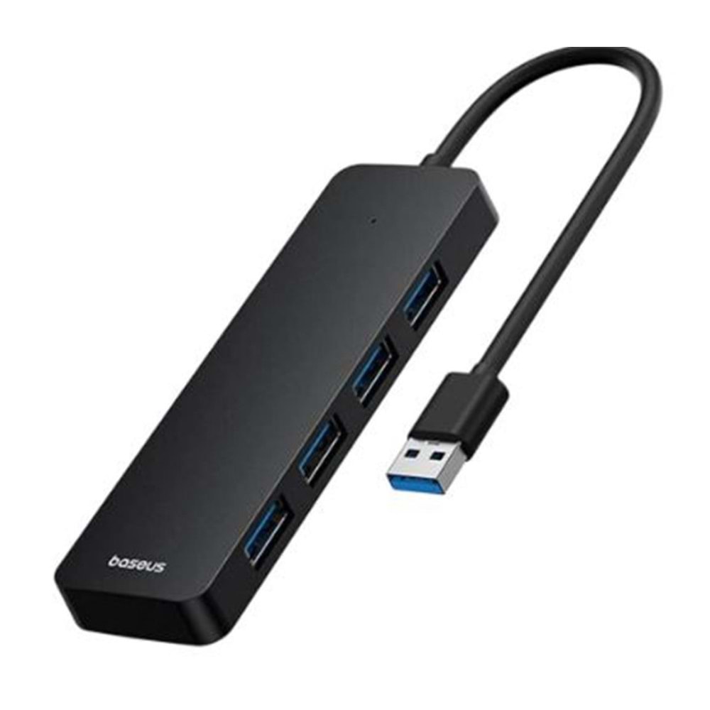Baseus UltraJoy Lite 4-Port HUB-Siyah (B0005280b111-03)