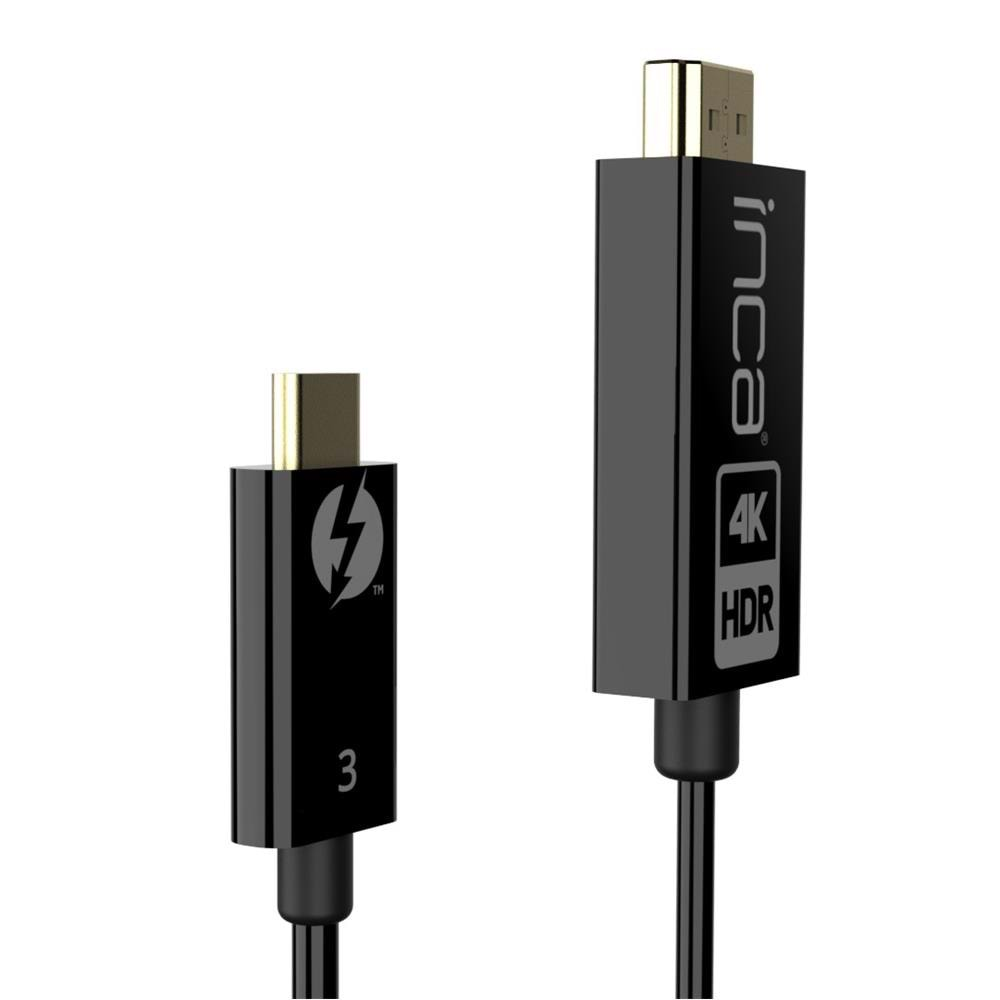 INCA ITCH-30 Usb C To Hdmı 2.0B 4K 1.8mt Çecirici Kablo