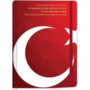 Keskin Color Defter Ciltli Lastikli Bayrak 17x24 96 YP Çizgili 415611-99