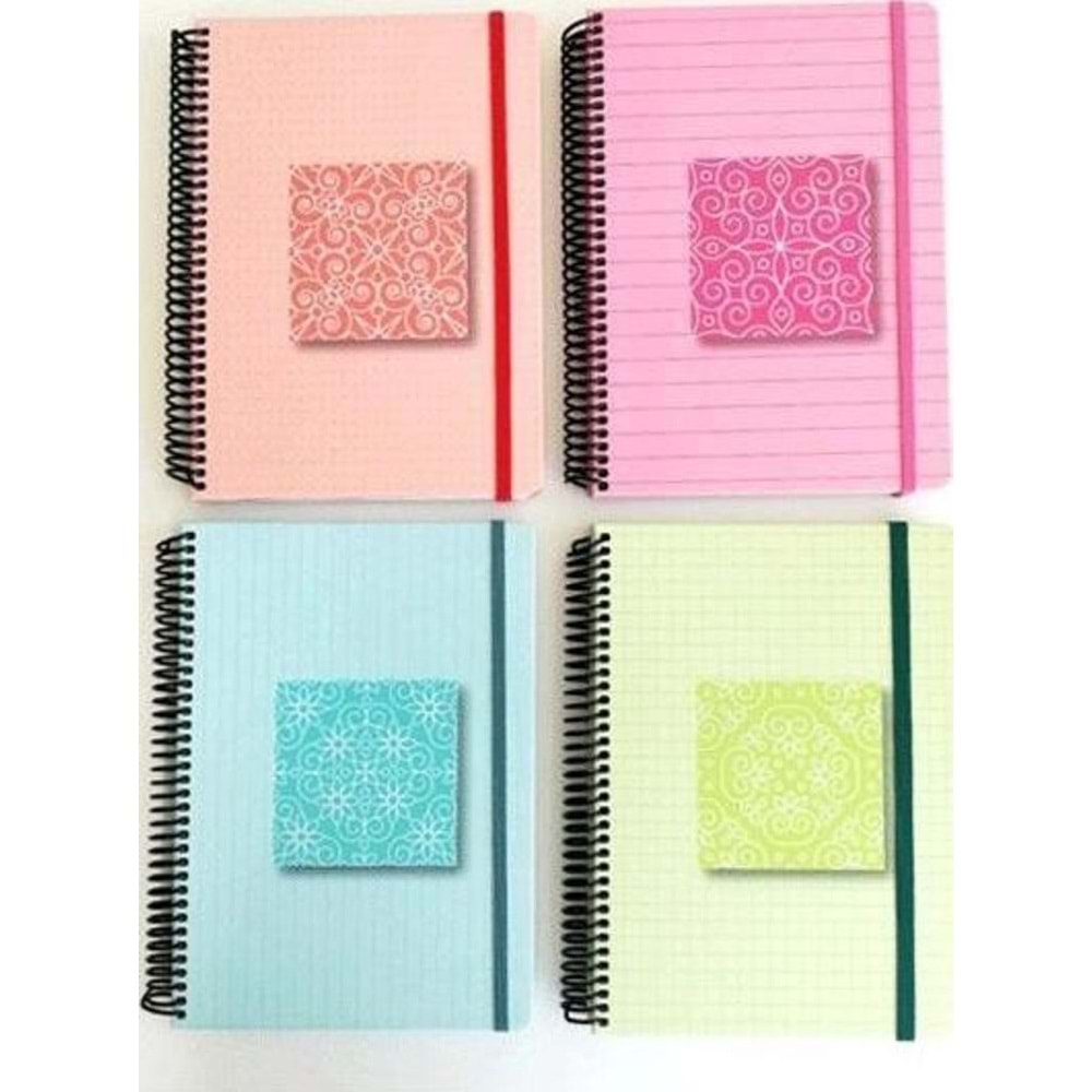 Keskin Color Defter Spr Sert Kapak Frames 17x24 100 YP Çizgili
