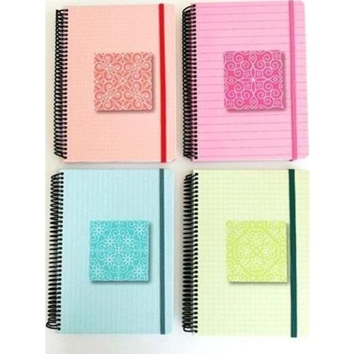 Keskin Color Defter Spr Sert Kapak Frames 17x24 100 YP Çizgili