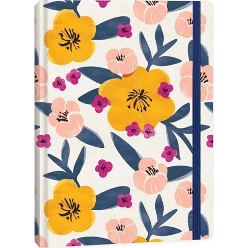 Keskin Color Ciltli Lastikli Buket Defter 17x24 96 YP Çizgili 415621-99