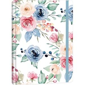 Keskin Color Ciltli Lastikli Buket Defter 17x24 96 YP Çizgili 415621-99