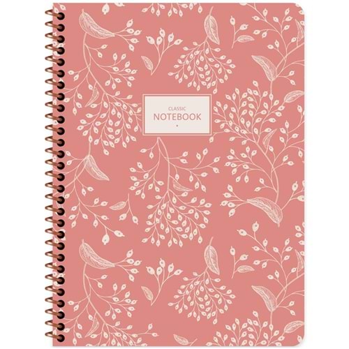Keskin Color Defter Karton Kapak Spr pas. Flora 16,5x22,5 80 Yp.Çiz.