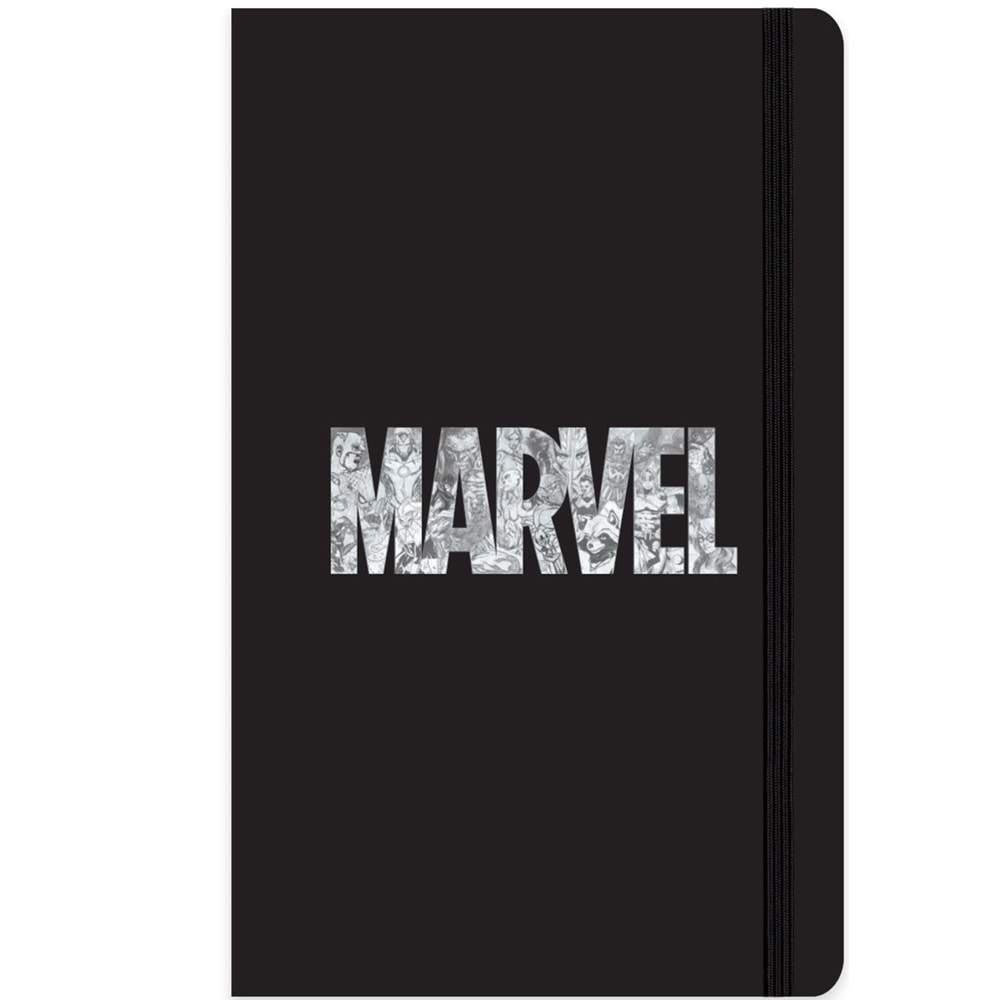 Marvel ciltli Lastikli Defter 13x21 80 Yp Çiz.