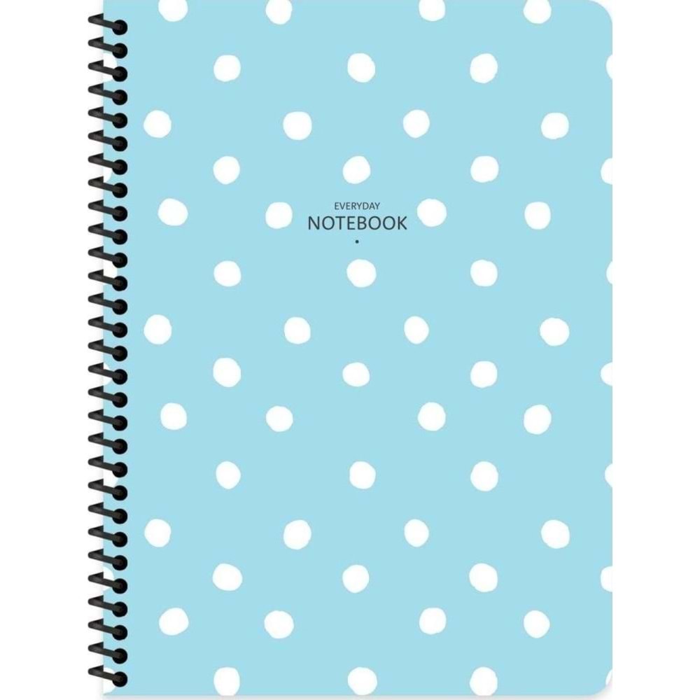 Keskin Color Defter PP Kp.Spiralli 16,5x22,5 80 Yp.Çiz.321141-99