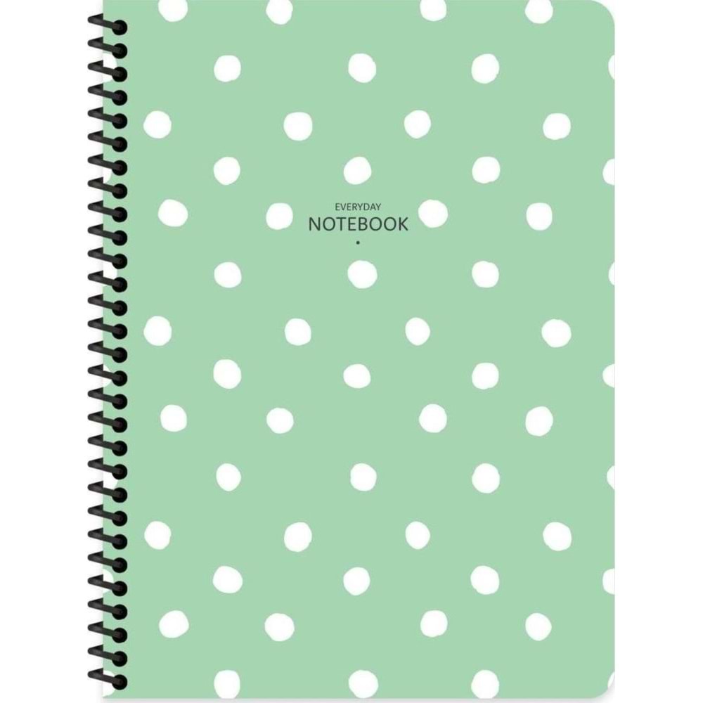 Keskin Color Defter PP Kp.Spiralli 16,5x22,5 80 Yp.Çiz.321141-99