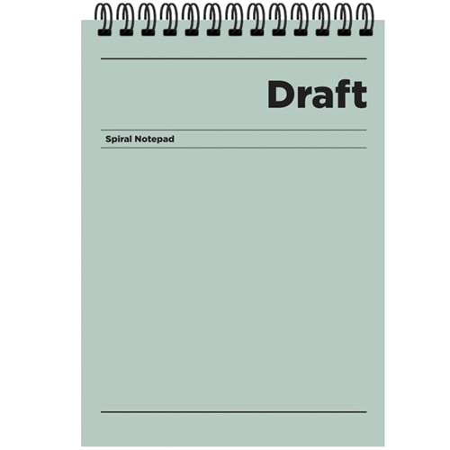Keskin Color Hafif Kağıt Karton Kapak Draft A6 60 Yp.Kar. 140552-99