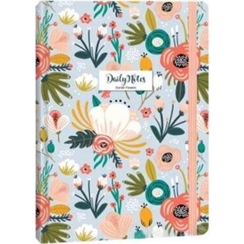 Keskin Color Defter Deri Ciltli 13,5x19,5 80 YP Çizgili