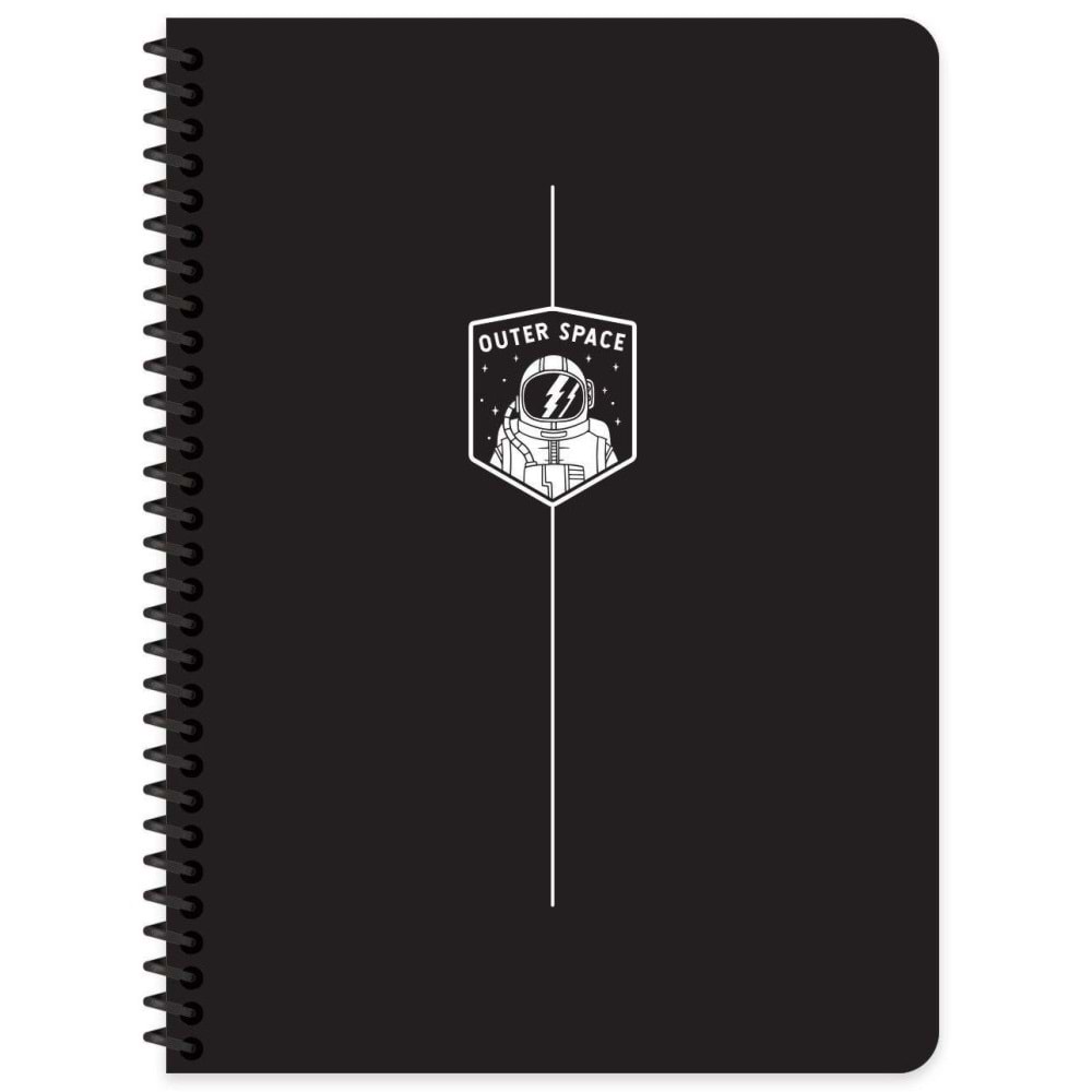 Keskin Color Defter A6 80 Yp.çiz Kar.Kap.spr. Siyah