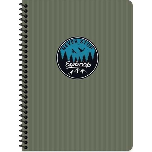 Keskin Color Defter Krt Kp.Spr.Outdoor 16,5x22,5 80 Yp.çiz 385641-99