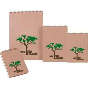 Keskin Color Bloknot Spiralli Planet 20x28 120 YP Düz 143300-99