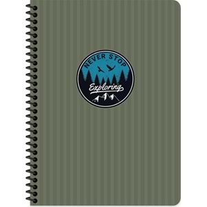 Keskin Color Defter Karton Kapak spr.Outdoor 16,5x22,5 80 Yp.düz
