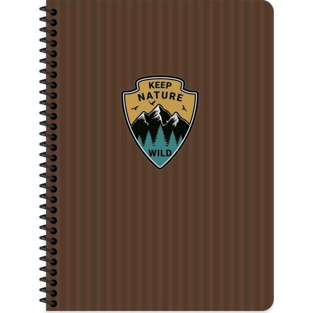 Keskin Color Defter Karton Kapak spr.Outdoor 16,5x22,5 80 Yp.düz