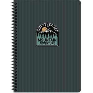 Keskin Color Defter Karton Kapak spr.Outdoor 16,5x22,5 80 Yp.düz