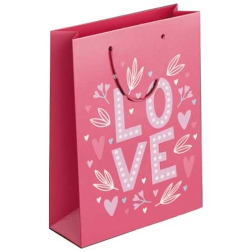 Keskin Color Karton Çanta D1 Love 170013-99 (1 Adet)