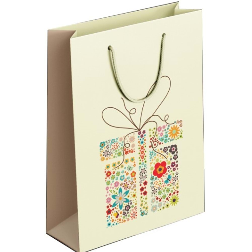Keskin Color Karton Çanta D3 Hediye Paketi 170027-99 (1 Adet)