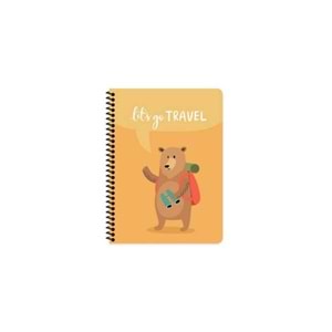 Keskin Color Defter Kar.Kar Kp.Spr.Gezginler 16,5x22,5 80 YP 386042-99