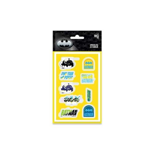 Keskin Color Batman Puffy Sticker 221300-09