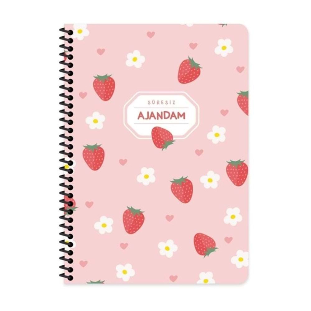 Keskin Color Sert Kapak Spiralli Süresiz Ajandam 17x24 410010-99