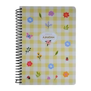 Keskin Color Sert Kapak Spiralli Süresiz Ajandam 17x24 410010-99