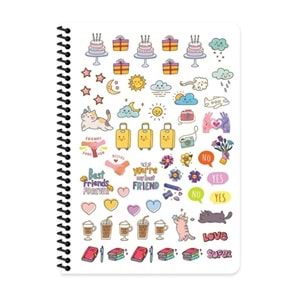 Keskin Color Sert Kapak Spiralli Süresiz Ajandam 17x24 410010-99