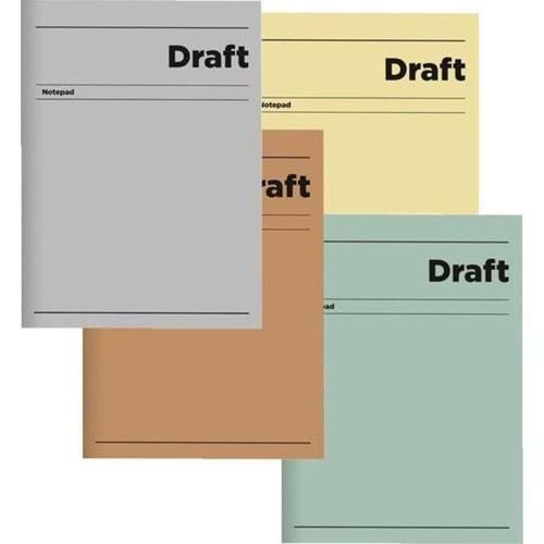 Keskin Color Kpk Ciltli Draft Defter 17x24 120 yp Çizgili 410541-99