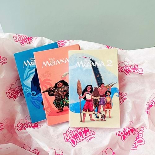 Moana A7 Std.ikili Bloknot