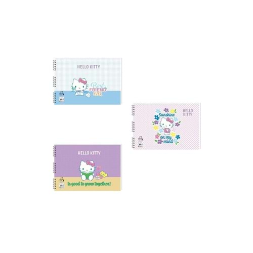 Hello Kitty And Friends Spiralli Resim Defteri 17x25 15 YP 300115-13 (1 Adet)
