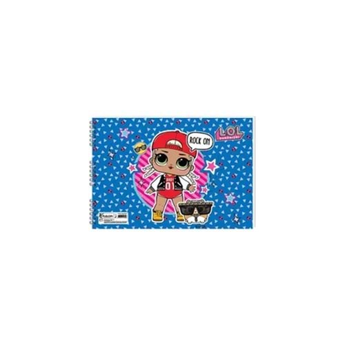 L.o.l. Tweens Spiralli Resim Defteri 17x25 15 YP 300115-78 (1 Adet)