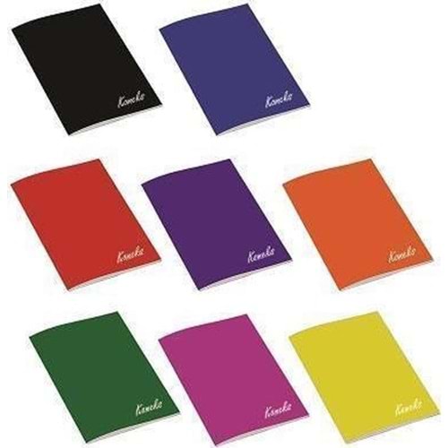 Komeks Dikişli Defter Plastik Kapak Kareli 60 Yaprak A4 60/4 (1 Adet)