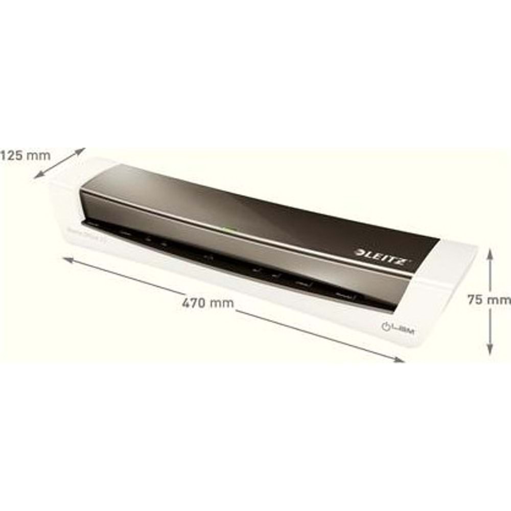 Leitz Laminasyon Makinesi İlam office A3 Gri L-7440